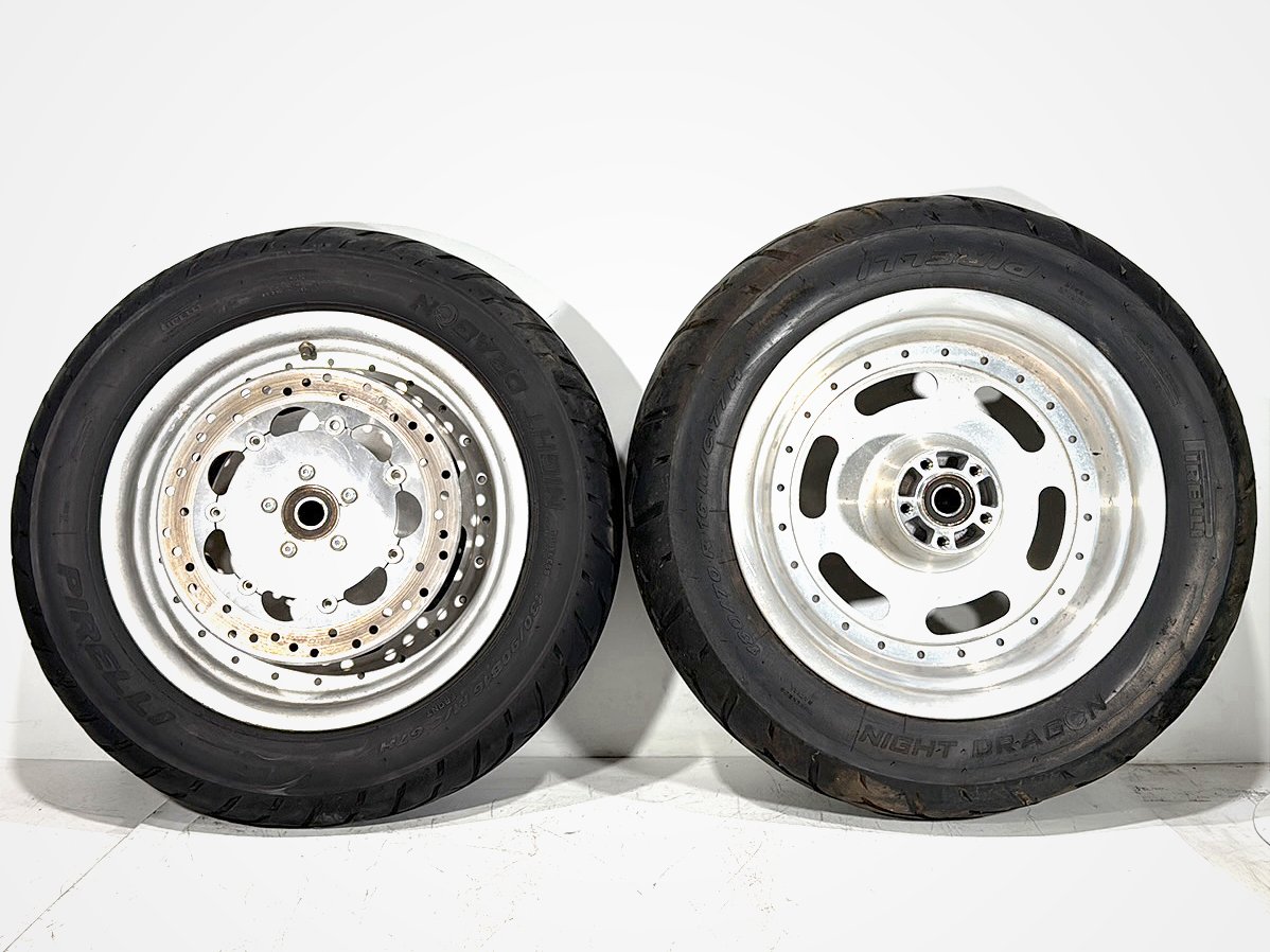 2012 Harley Dyna FXDF Fat Bob OEM Front & Rear Wheel Rim Tire