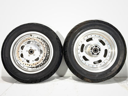 2012 Harley Dyna FXDF Fat Bob OEM Front & Rear Wheel Rim Tire