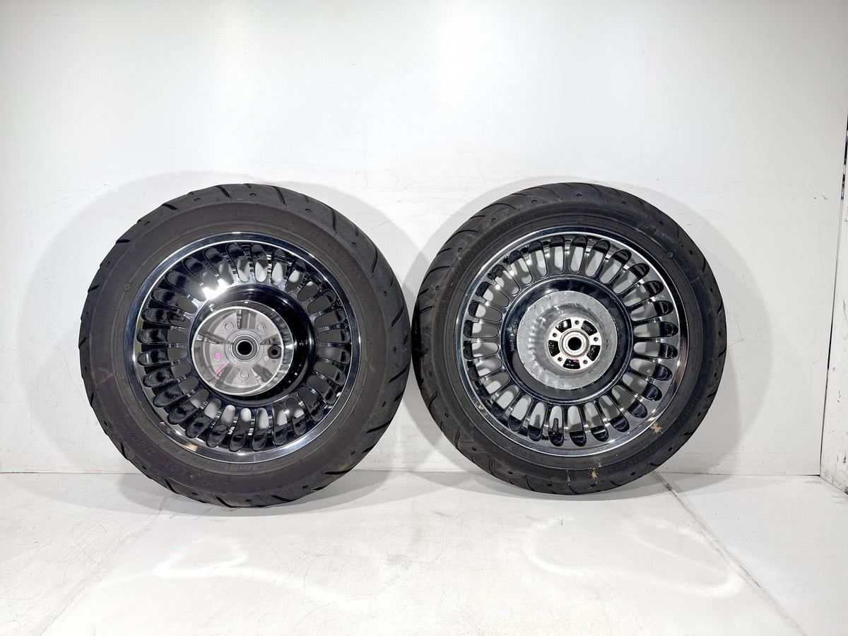 2011 Harley Electra Glide Touring Ultra OEM Front & Rear Wheel Rim Tire 16" 17"