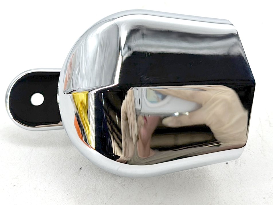 2013 Harley Street Glide Touring FLHX OEM Horn Signal Klaxon Chrome Cover