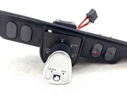 2012 Harley Street Glide Touring FLHX OEM Dash Ignition Cap Switch Lockset NO Key