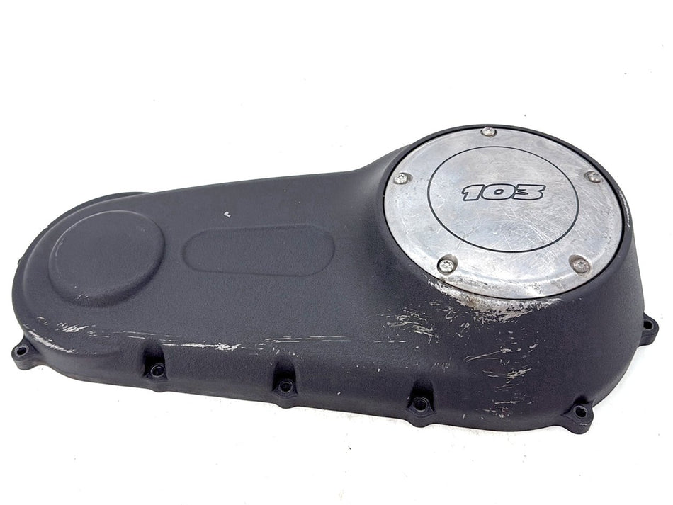 2012 Harley Dyna FXDF Fat Bob OEM Outer Primary Clutch Cover SCRATCHED