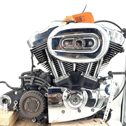 09 Harley Sportster XL1200 L 1200 Low OEM EFI 1200 Engine Motor Transmission 23K