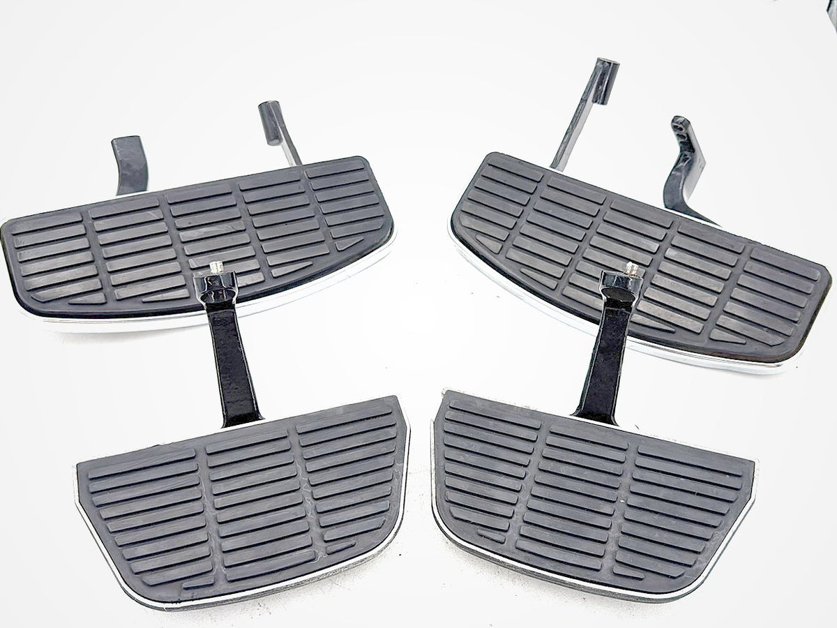 1997 Harley Road King FLHPI OEM Driver & Passenger Floorboard Footrests