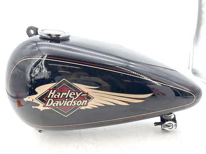 1997 Harley Softail Heritage Classic Left Fuel Gas Tank Gasoline Reservoir