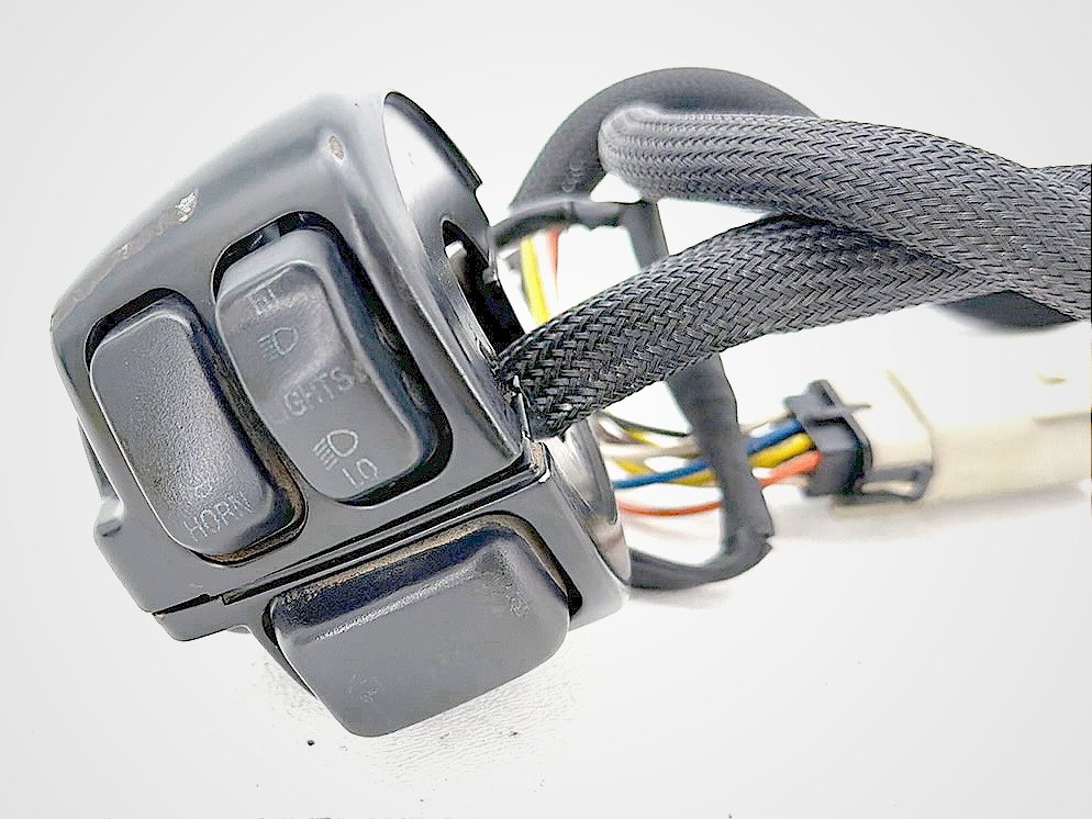 07 Harley Dyna Street Bob FXDBI OEM Left Turn Signal Headlight Switches Controls