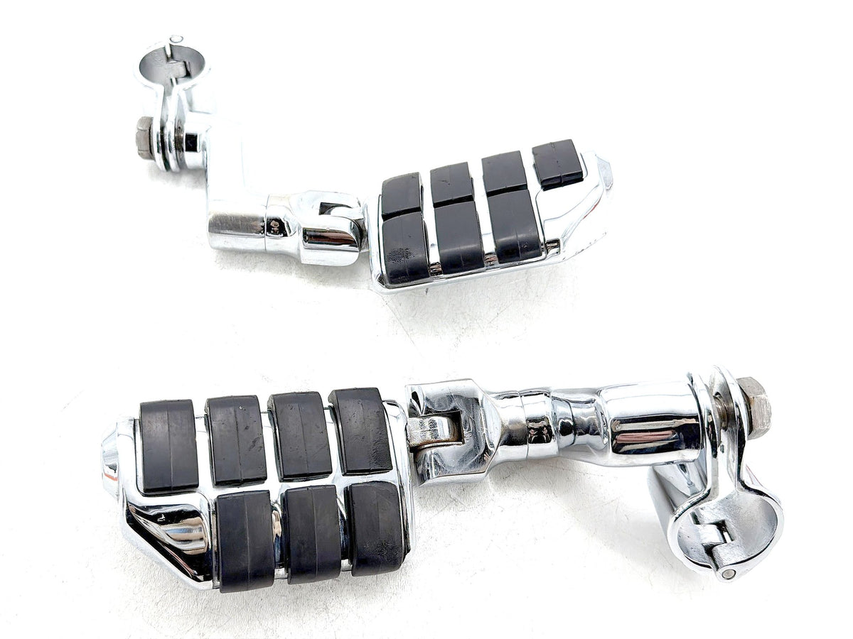 01 Harley Heritage Softail Front Right Left Highway Foot Pegs Kuryakyn 7993