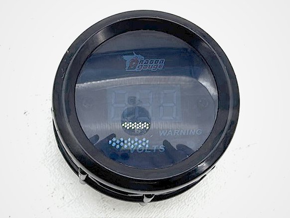 1995 Harley Electra Glide Touring Classic FLHTCI Battery Volt Meter Dragon Gauge