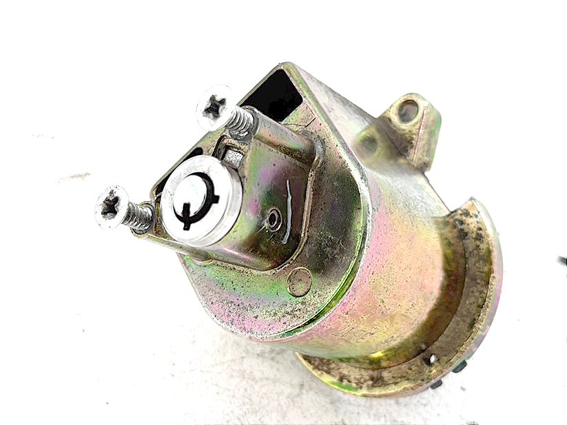 1997 Harley Road King Touring Police Fork Lock Switch Cylinder Barrel Lockset NOKey