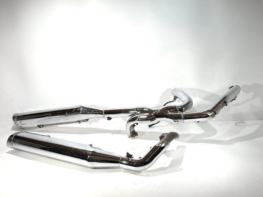 2007 - 2011 Harley-Davidson Touring Street Glide Exhaust Header Pipes Muffler Vance & Hines 	65591-09