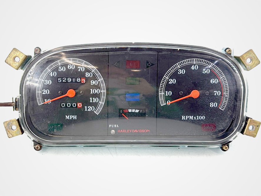 95 Harley Touring Electra Classic Speedo Tacho Speedometer Tachometer Gauges 53K