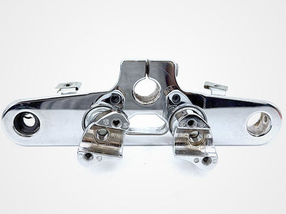 2004 Harley Softail FLSTC Heritage Classic OEM Front Fork Upper Triple Tree Clamps