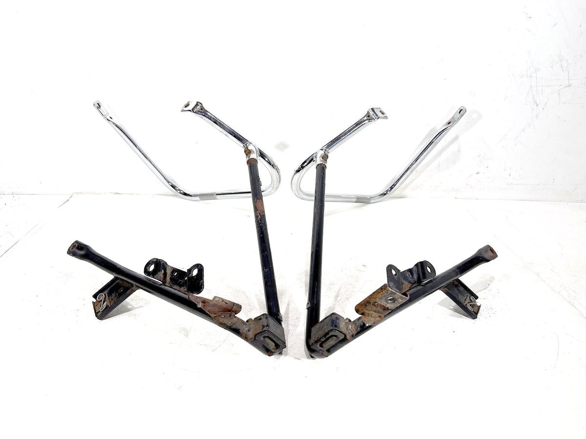 2013 Harley Street Glide Touring OEM Rear Left Right Saddlebag Guard Rails Bar