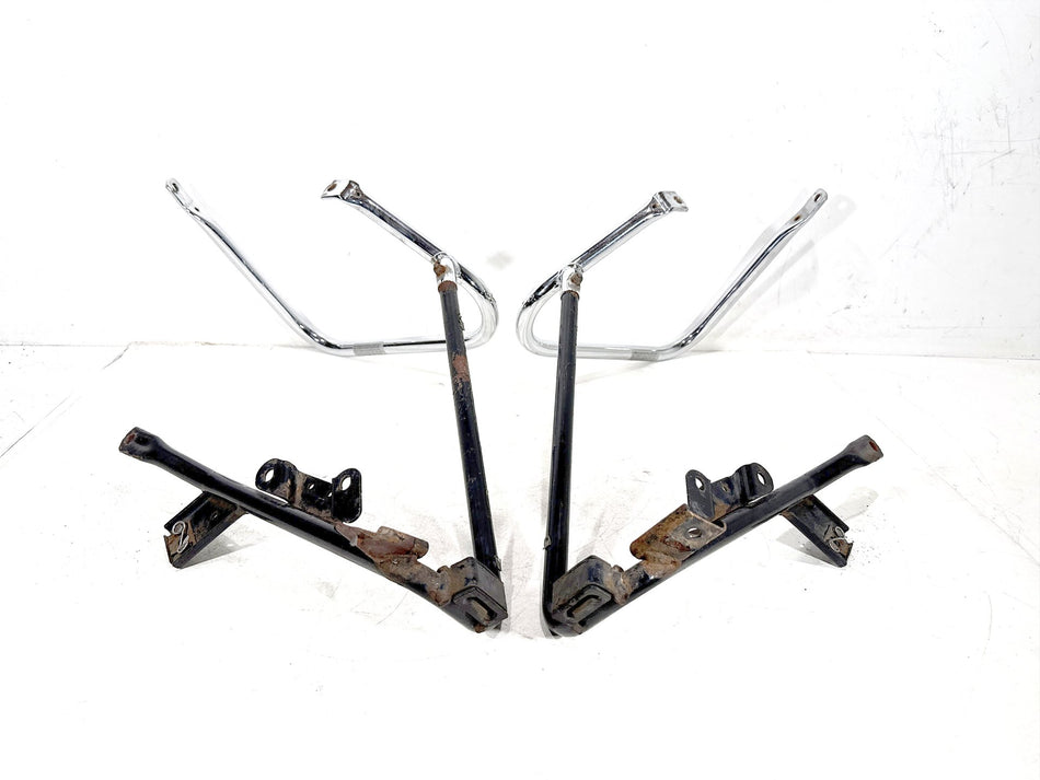 2013 Harley Street Glide Touring OEM Rear Left Right Saddlebag Guard Rails Bar