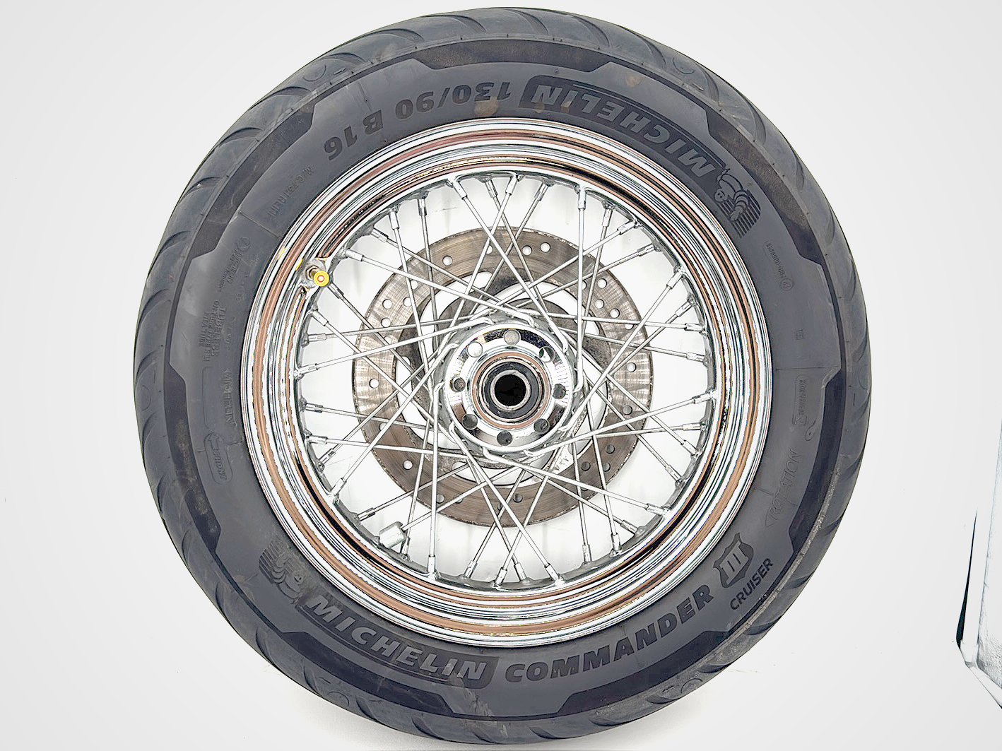 07 Harley Softail Heritage Classic OEM Rear Wheel Rim Tire Spoked 130/90B16 16"