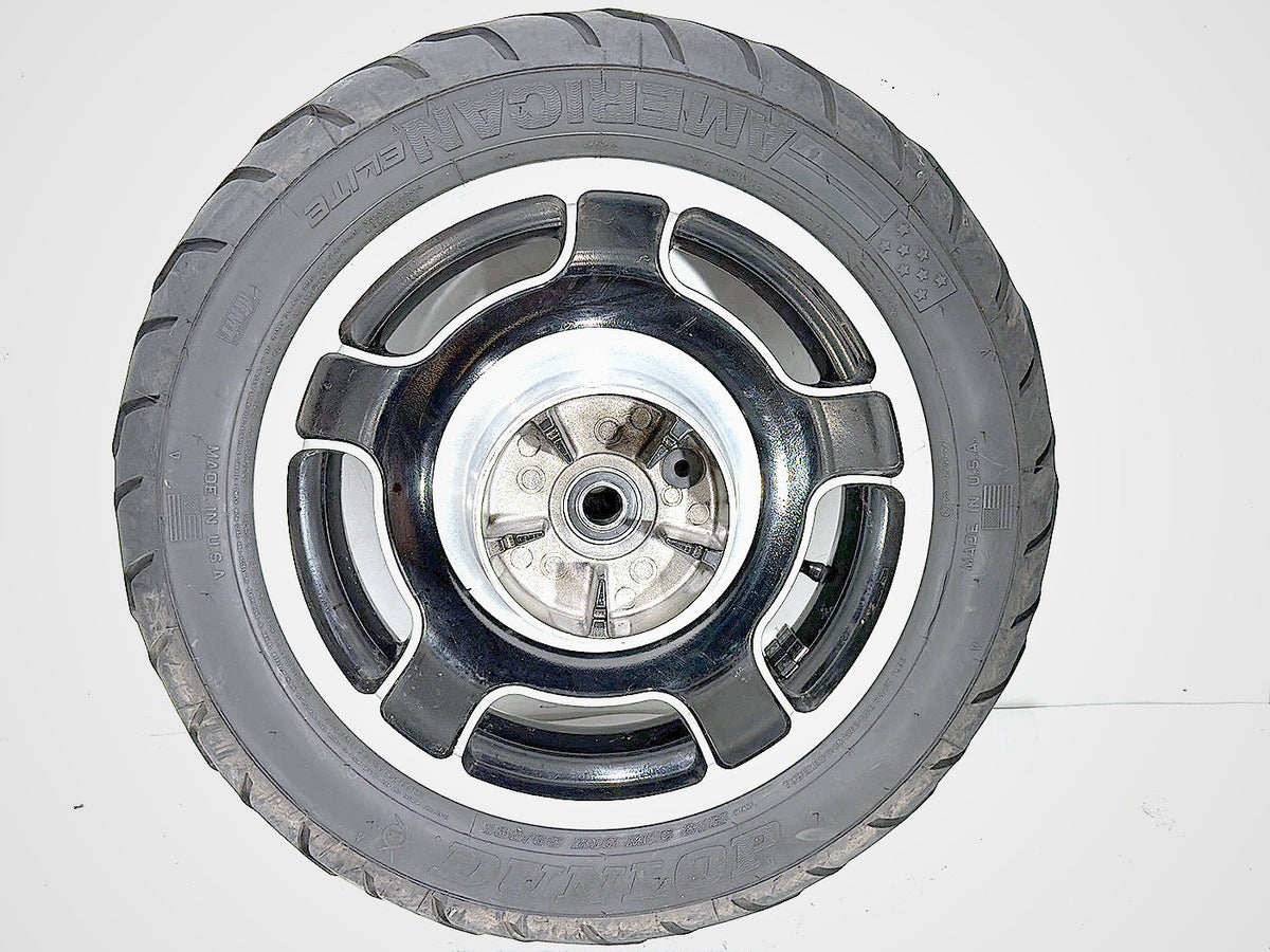 2009 Harley Road King Touring Police Rear Wheel Rim Tire AIRSTRIKE 160/65B16 16"