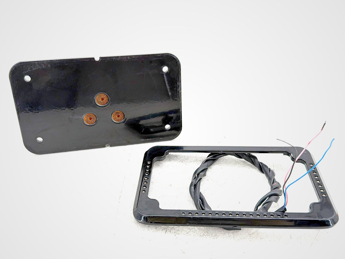 2012 Harley Dyna Fat Bob FXDF 103 OEM License Plate Bracket Stay Holder