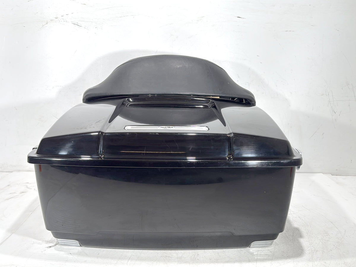2010 Harley Street Glide Touring FLHX OEM Pass Backrest Tour Pak Luggage NOKey