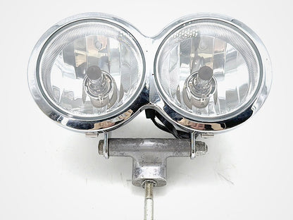 2008 Harley Dyna Fat Bob FXDF OEM Headlight Headlamp Head Light Halogen DUAL