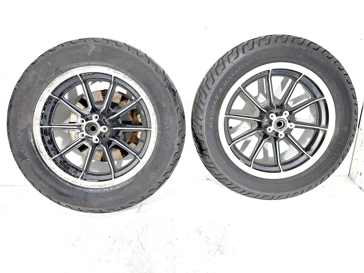 95 Harley Electra Glide Touring Classic Front & Rear Wheel Rim Tire MT90B16 16"