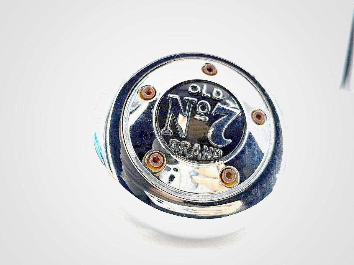 2005 Harley Dyna Wide Glide FXDWG Horn Signal Klaxon Chrome Cover Old Number 7