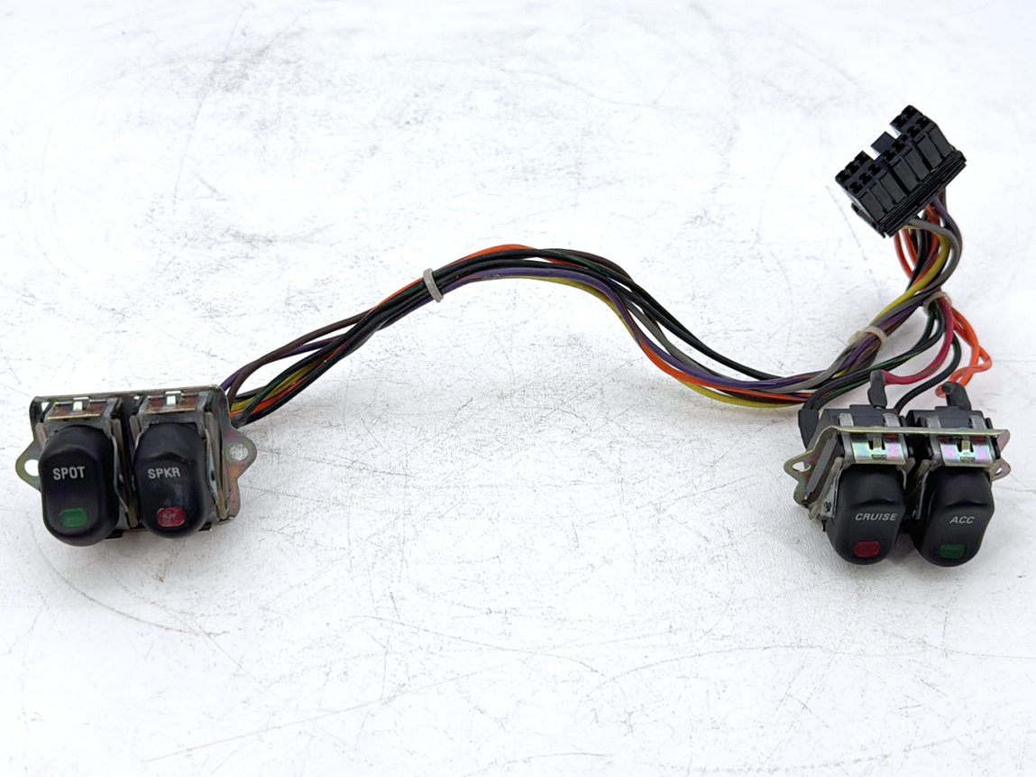 1999 - 2006 Harley-Davidson Touring Electra Glide Classic  Inner Fairing Wire Wiring Harness Switch 73162-96BK