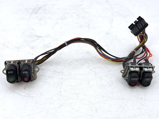 1999 - 2006 Harley-Davidson Touring Electra Glide Classic  Inner Fairing Wire Wiring Harness Switch 73162-96BK