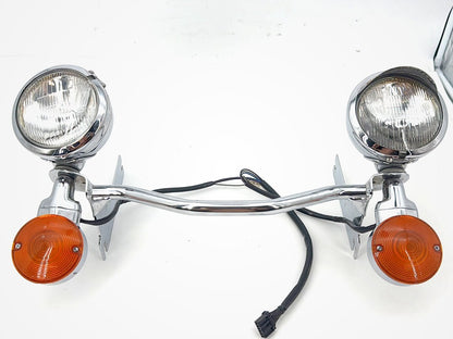 1999 - 2006 Harley-Davidson Touring Electra Glide Classic Front Turn Signal Indicators Aux Light Bar 68712-94A