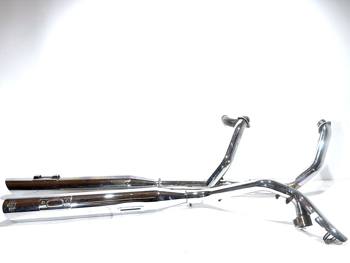 2006 Harley Electra Glide Touring Classic FLHTCI OEM Exhaust Header Pipes Muffler Vance & Hines