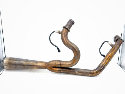 2007 Harley Touring FLHTCU Electra Glide Ultra OEM Exhaust System Header Pipe