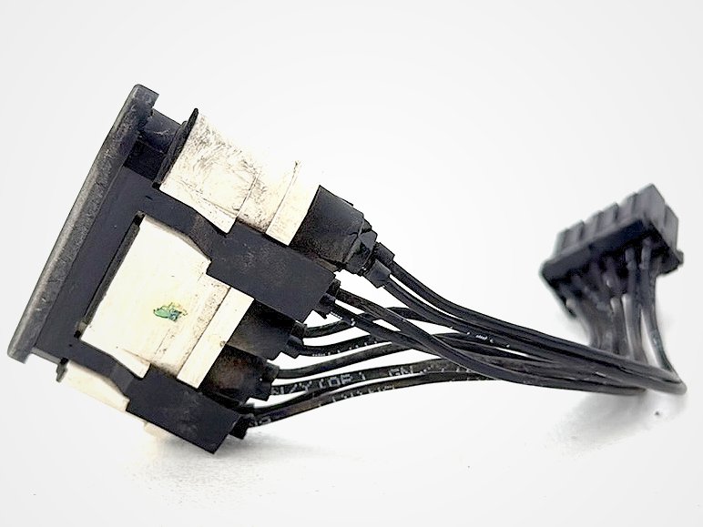 2005 Harley Road Glide Touring FLTRI OEM Dash Indicator Lamp Wire Plug In
