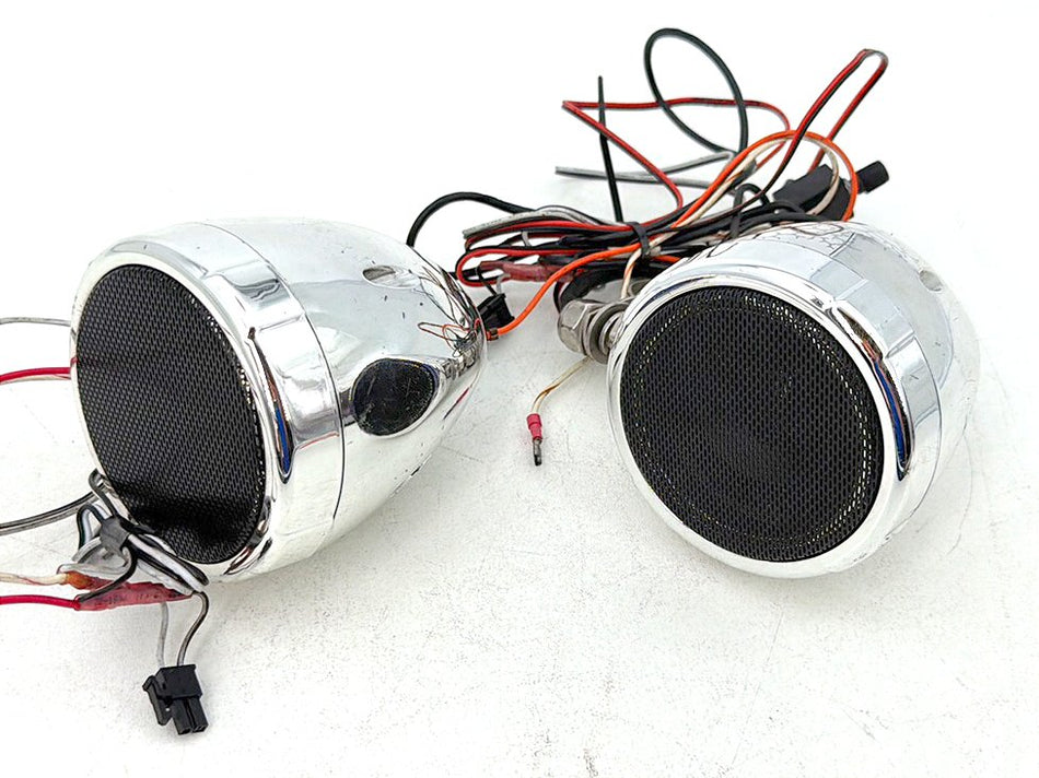 1984 - 1998 Harley-Davidson Touring Electra Glide Classic Left Right Sound Audio Speakers BOSS Audio Systems