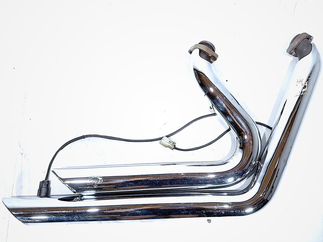 2015 Harley Dyna Low Rider FXDL OEM Exhaust Header Pipes Vance & Hines