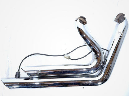 2015 Harley Dyna Low Rider FXDL OEM Exhaust Header Pipes Vance & Hines