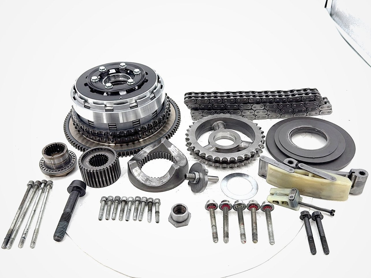 2012 Harley Road Glide Touring FLTRX Custom OEM Clutch Basket Chain Tensioner Kit