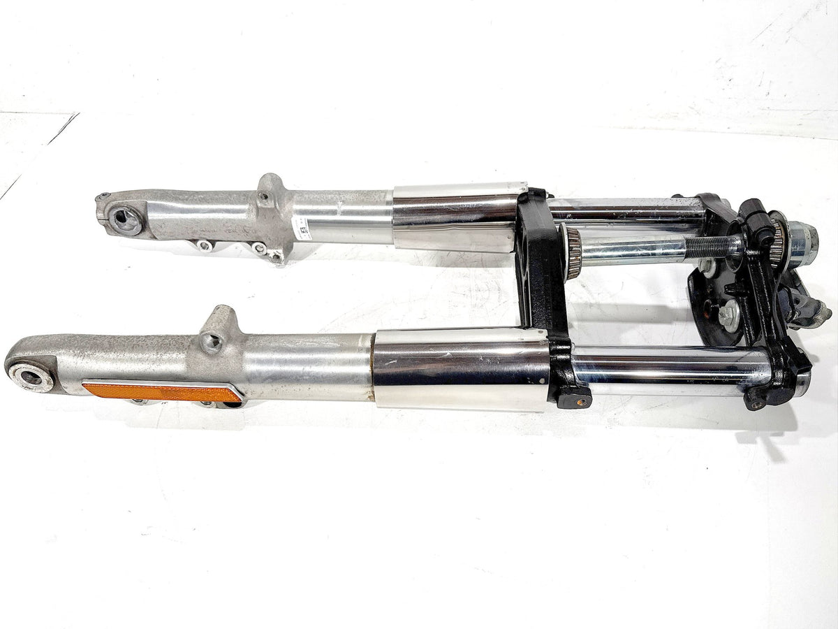 14 Harley Electra Touring Ultra Front Triple Tree Set & LH RH Fork Legs Sliders