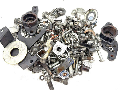 1984 - 1998 Harley-Davidson Touring Electra Glide Classic Hardware Bolts Nuts & Brackets w/ Left Right Fork Swingarm Brackets