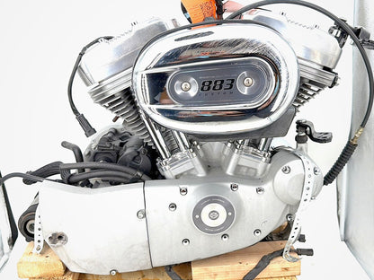 2004 - 2013 Harley-Davidson Sportster 883 Custom EFI 883 Engine Motor Transmission 19567-07