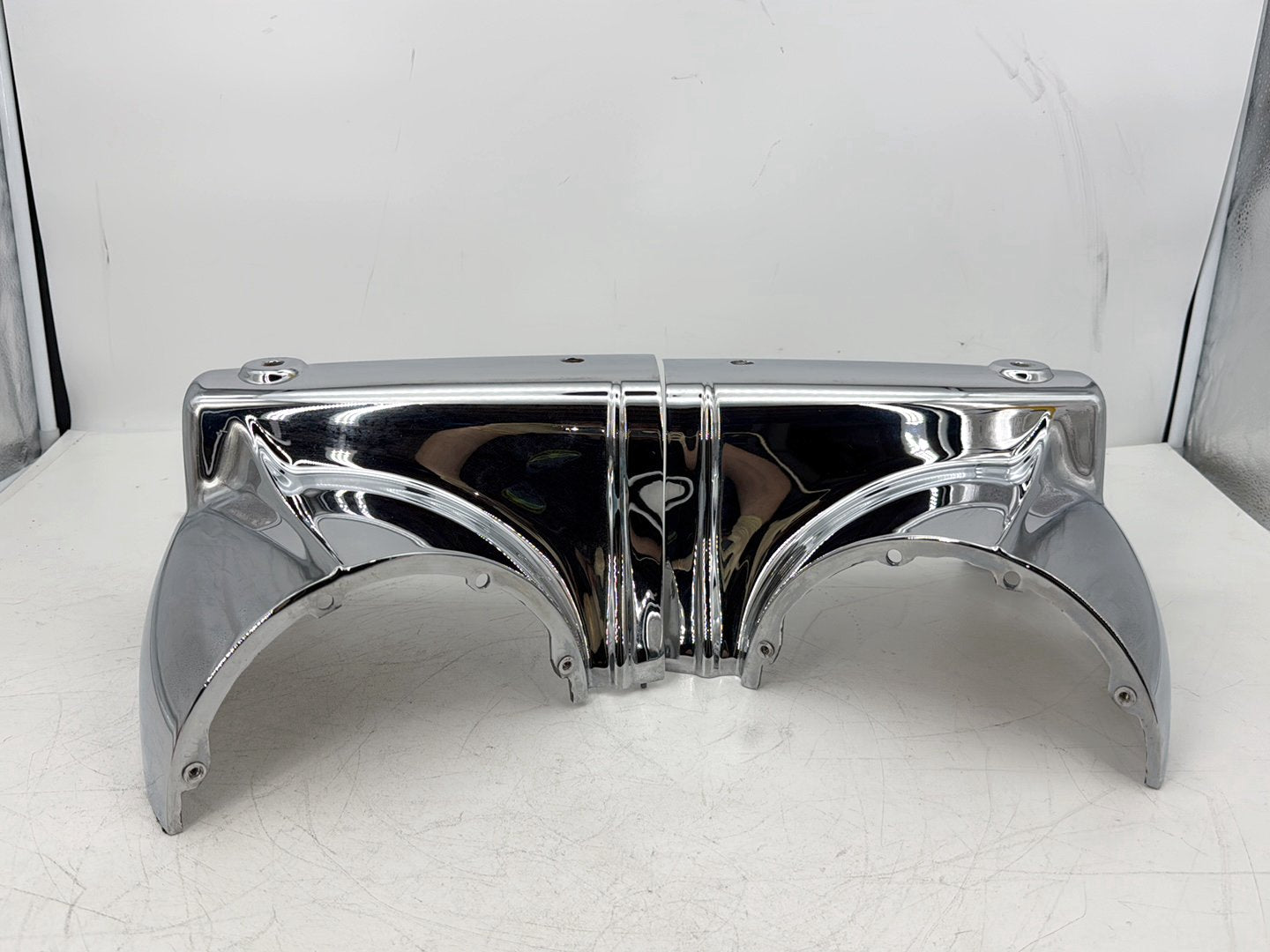 2006 Harley Touring FLHRI Road King OEM Left & Right Headlamp Nacelle Covers