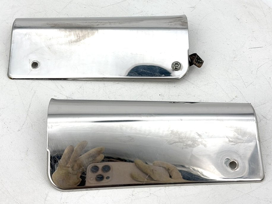 1999 - 2006 Harley-Davidson Softail Heritage Front Left Right Fork Tube Slider Guard Covers 67816-86