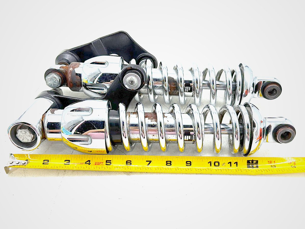 2014 Harley Dyna Low Rider FXDL Rear Left Right Shock Absorbers Progressive 14"