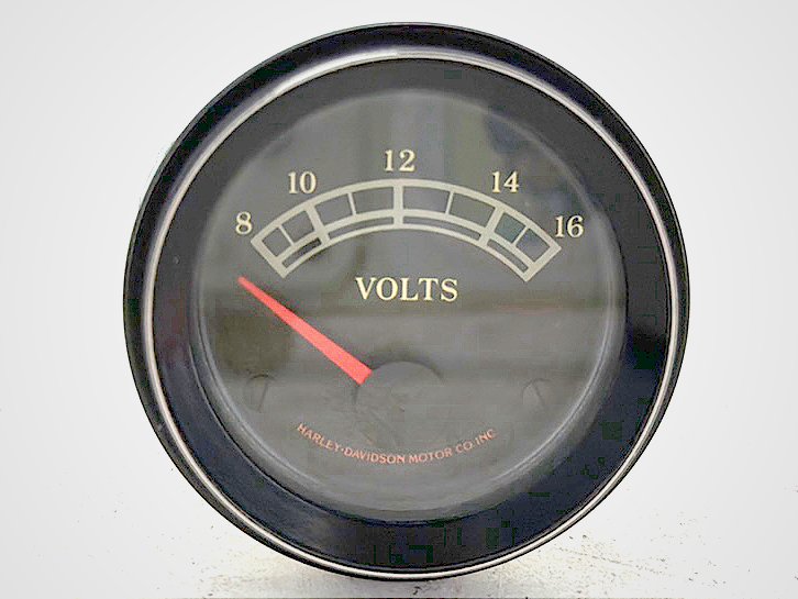 1992 Harley Electra Glide Touring Classic OEM Battery Volt Meter Gauge