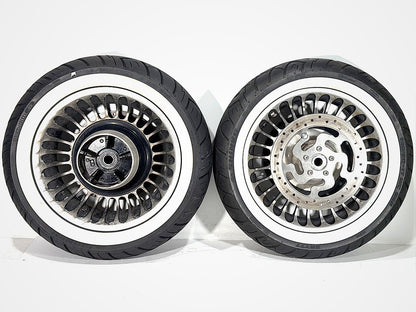 2013 Harley Electra Glide Touring Ultra FLHTCUI OEM Front & Rear Wheel Rim Tire