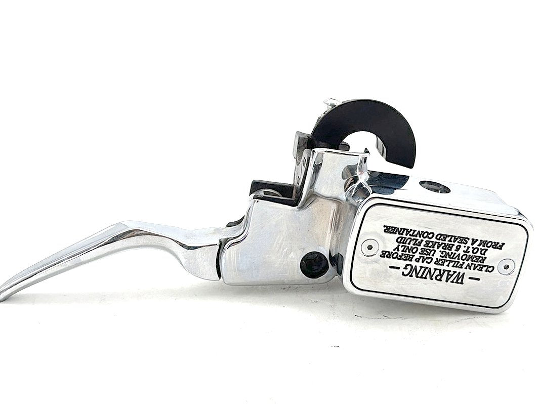 1992 Harley Heritage Softail Classic FR Right Brake Lever Master Cylinder CHROME