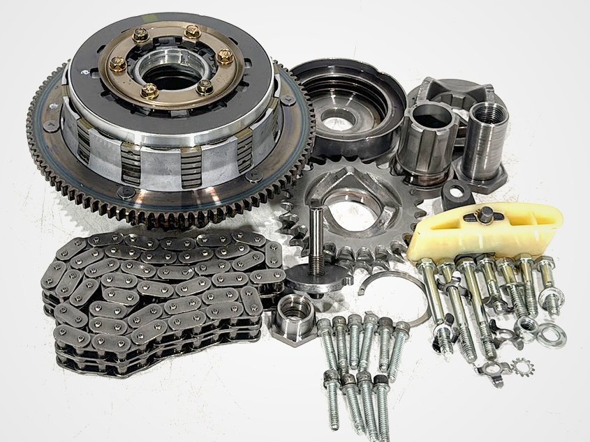 2004 Harley Touring FLHT Electra Glide OEM Clutch Basket Chain Tensioner Kit