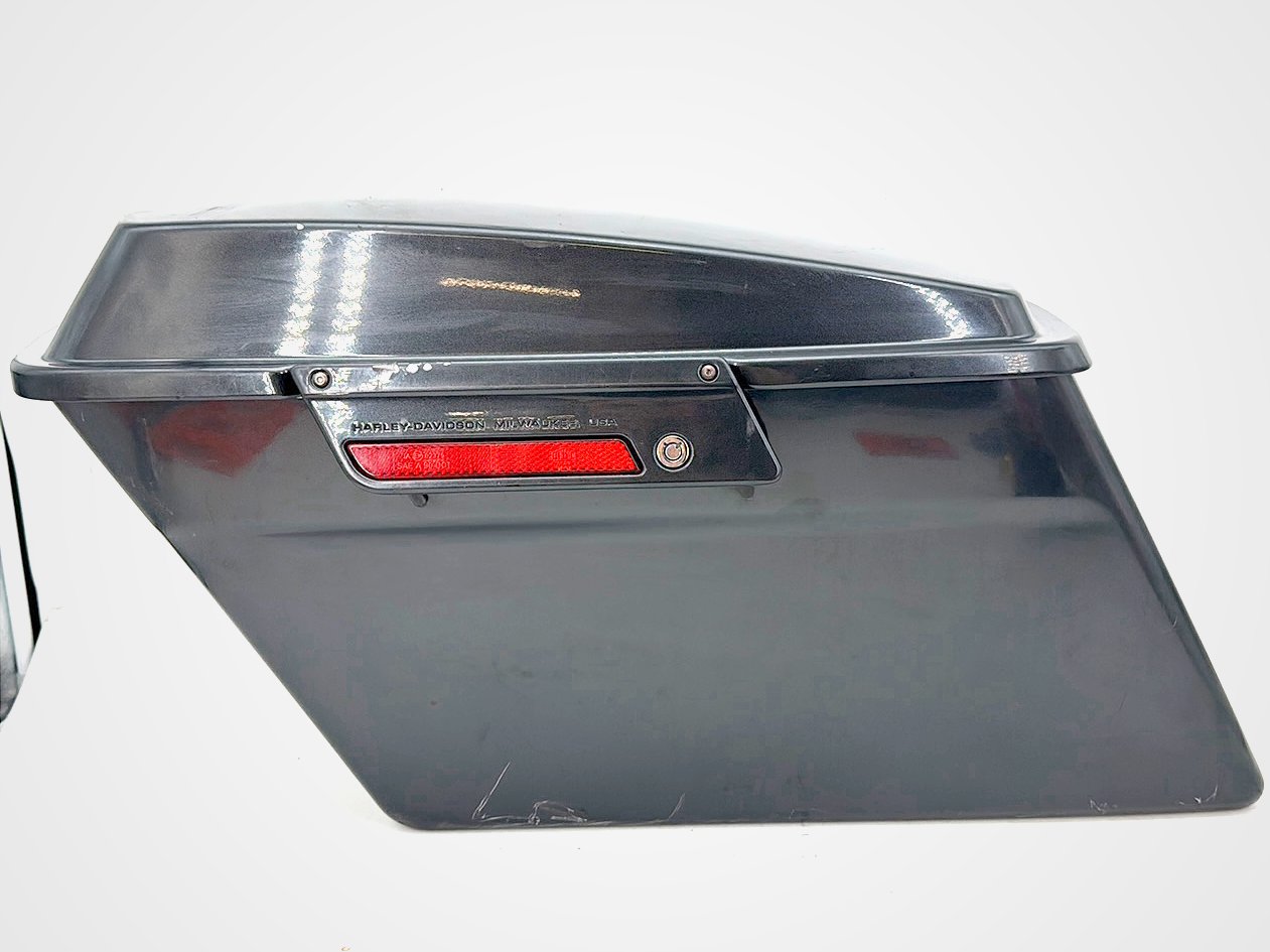 2007 Harley Street Glide Touring FLHX OEM Left 1 Saddlebag Luggage NO Key