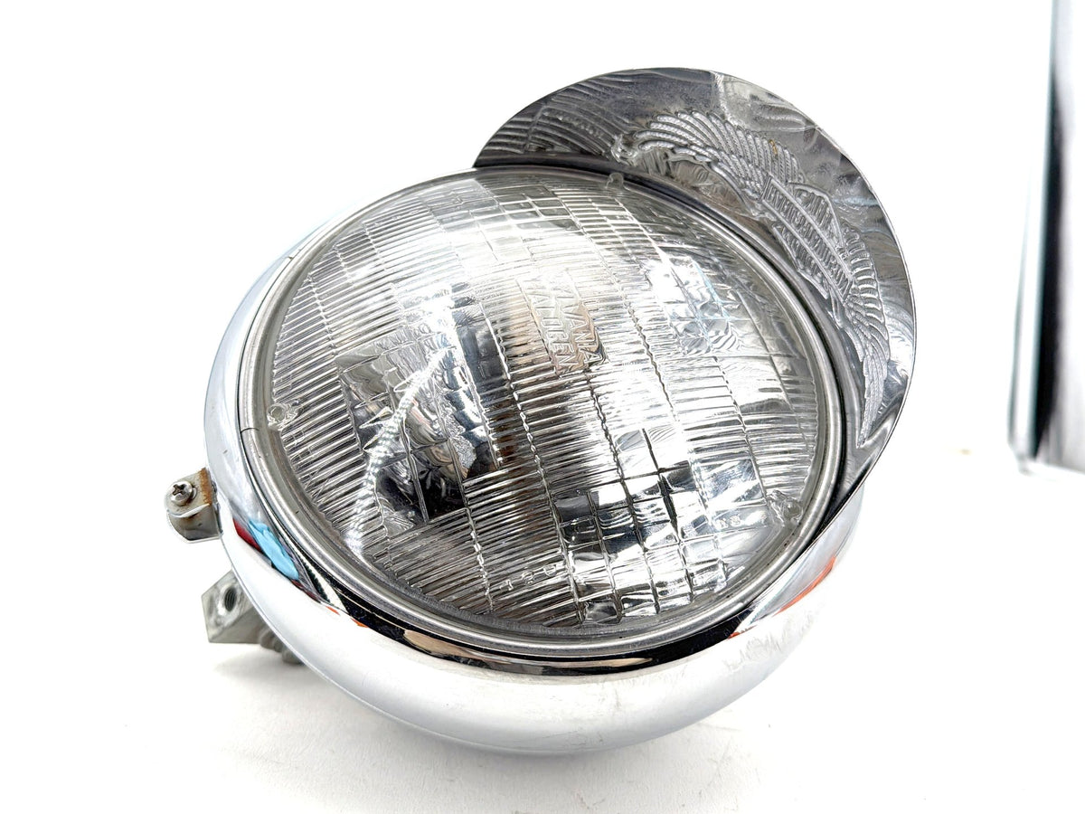 1995 Harley Heritage Softail Classic OEM Headlight Headlamp Head Light Halogen