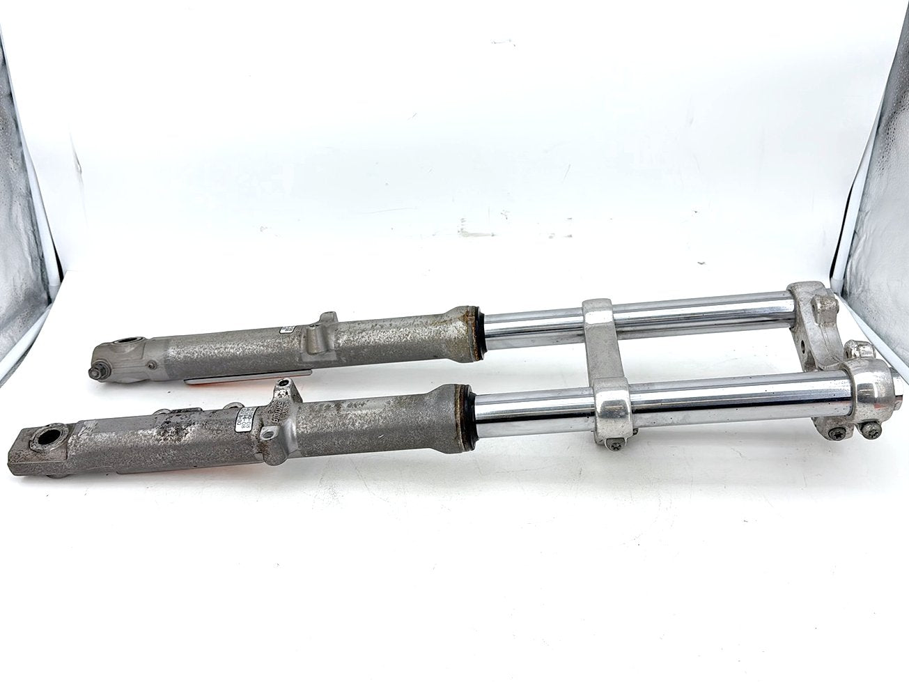2004 - 2013 Harley-Davidson Sportster 883 Custom Front Triple Tree Set & LH RH Fork Legs Sliders 45966-04