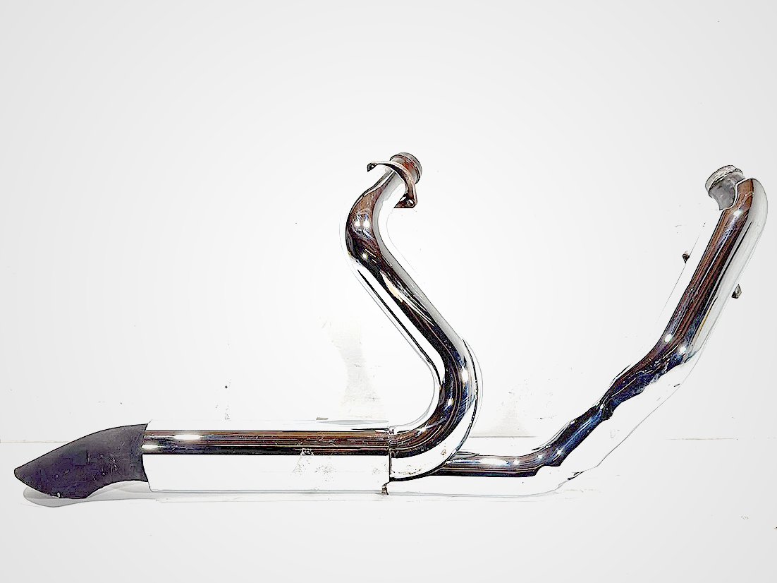 2001 Harley Electra Glide Touring Exhaust System Header Pipe 2 into 1 NO Bracket