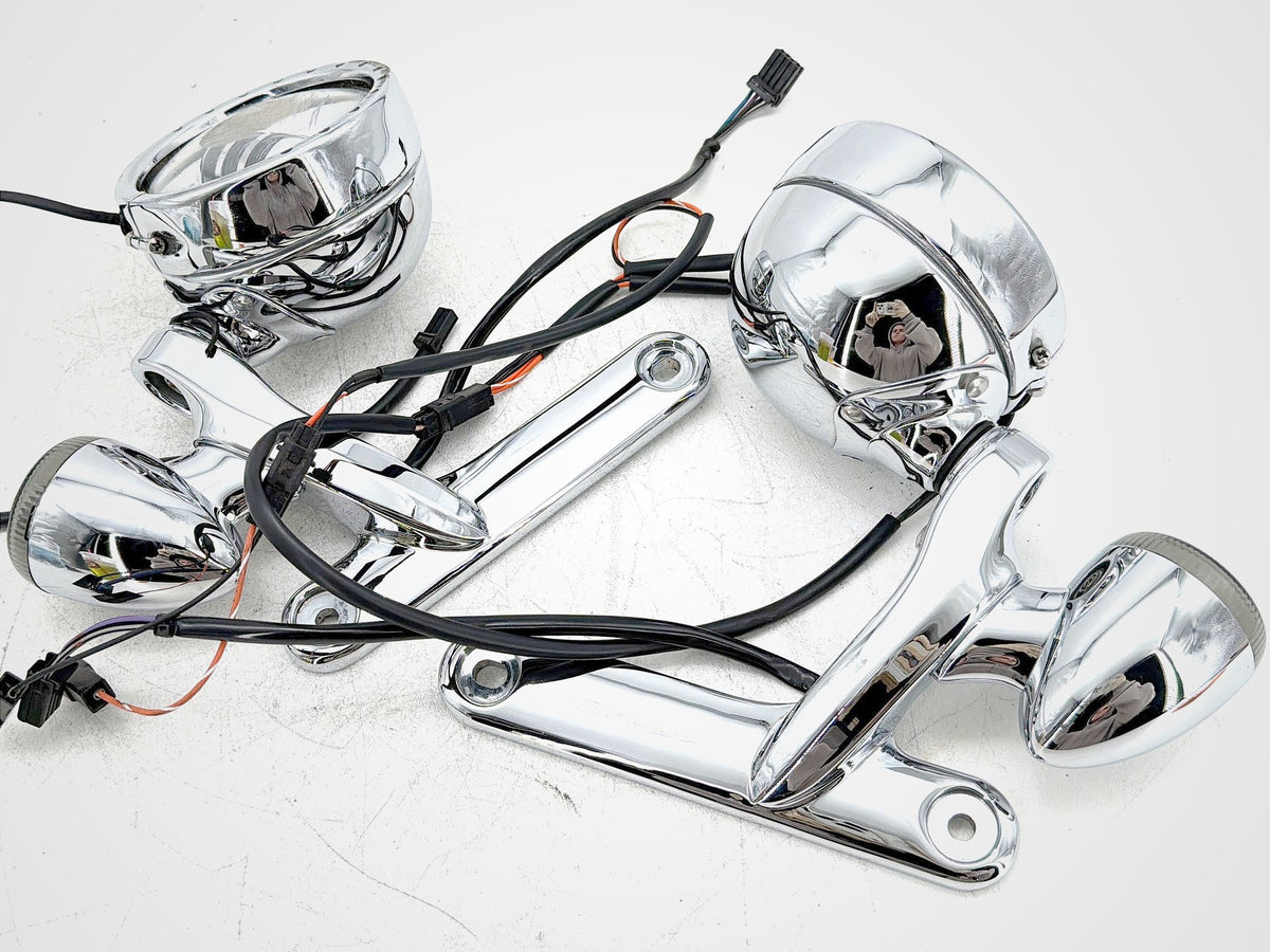09 Harley Electra Glide Touring Screamin Front Left Right Turn Signal Indicators